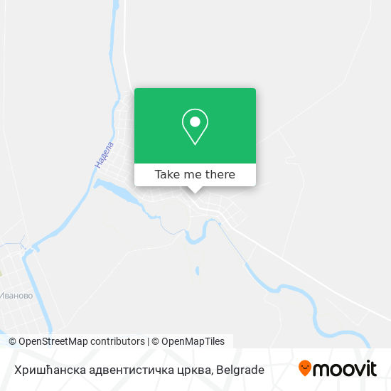 Хришћанска адвентистичка црква map