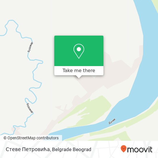 Стеве Петровића map