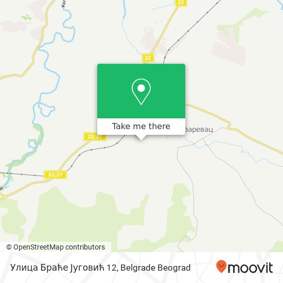 Улица Браће Југовић 12 map