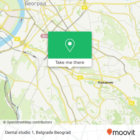 Dental studio 1 map