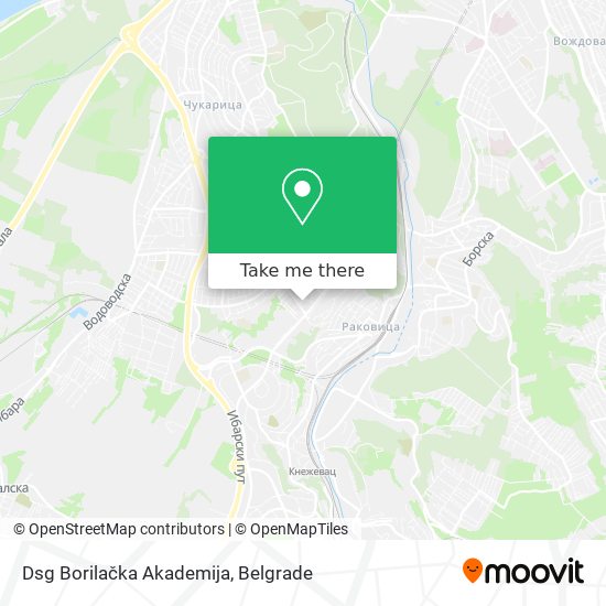 Dsg Borilačka Akademija map