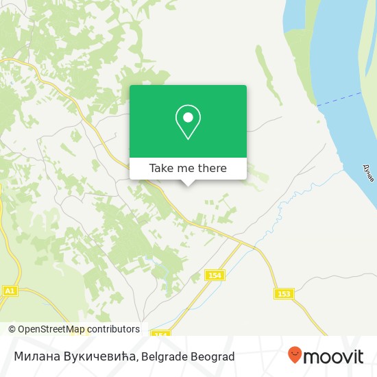 Милана Вукичевића map