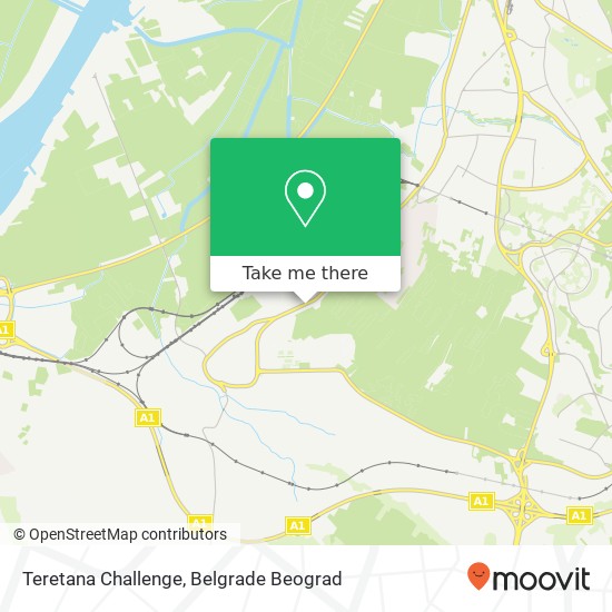 Teretana Challenge map