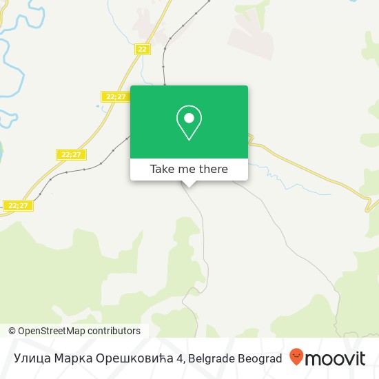 Улица Марка Орешковића 4 map