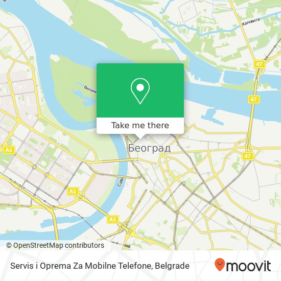 Servis i Oprema Za Mobilne Telefone map