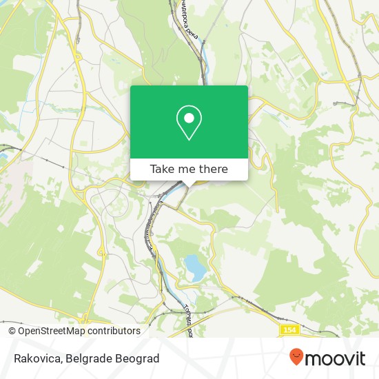 Rakovica map