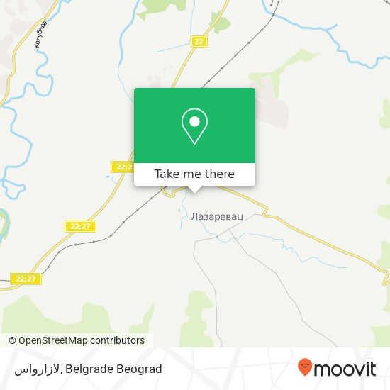 لازارواس map