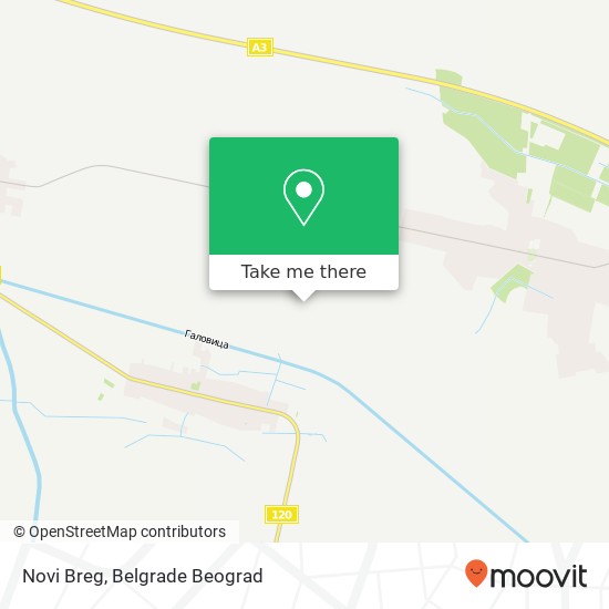 Novi Breg map