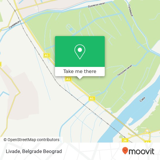 Livade map