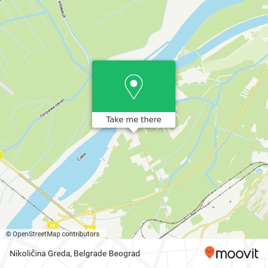 Nikoličina Greda map