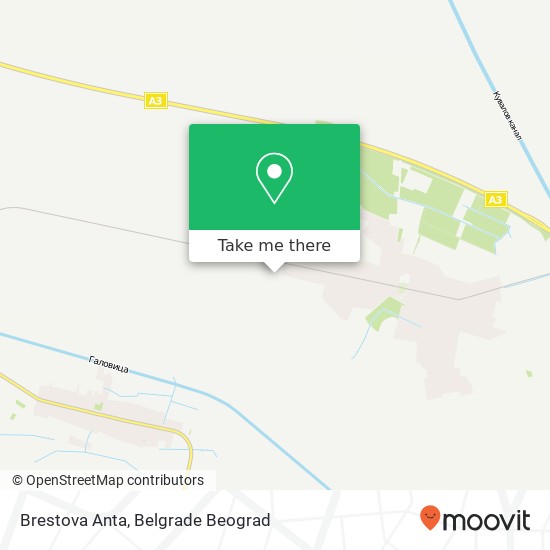 Brestova Anta map