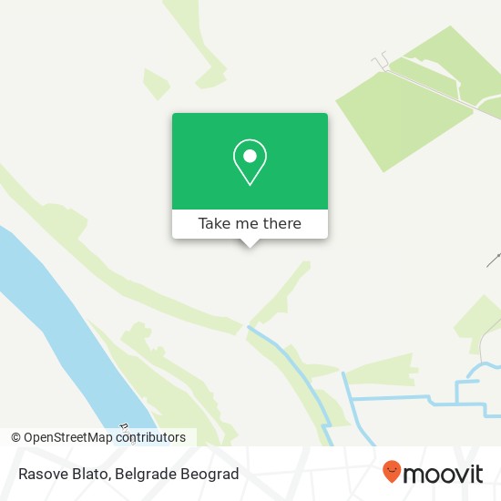 Rasove Blato map