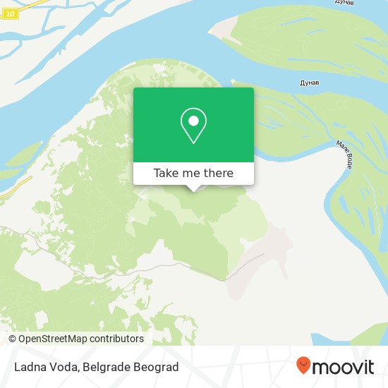 Ladna Voda map