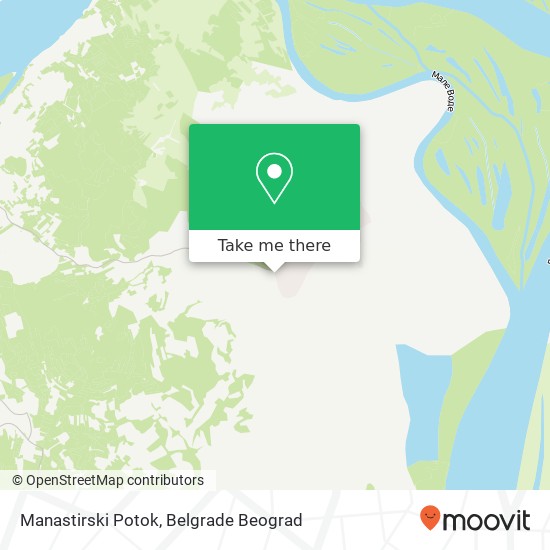 Manastirski Potok map