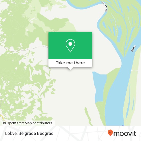 Lokve map