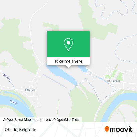 Obeda map