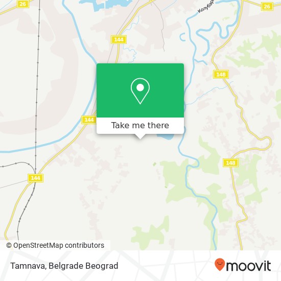 Tamnava map