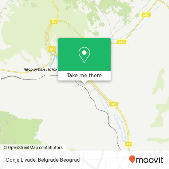 Donje Livade map