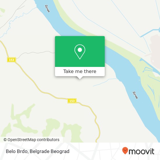 Belo Brdo map