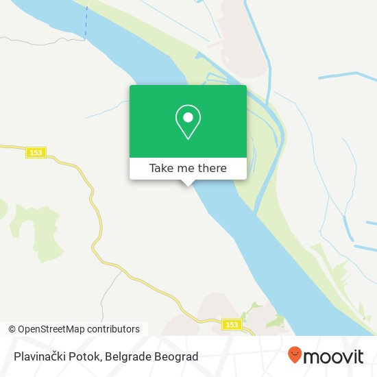 Plavinački Potok map