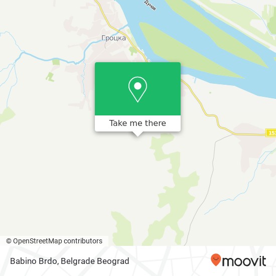 Babino Brdo map