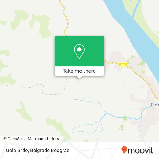 Golo Brdo map