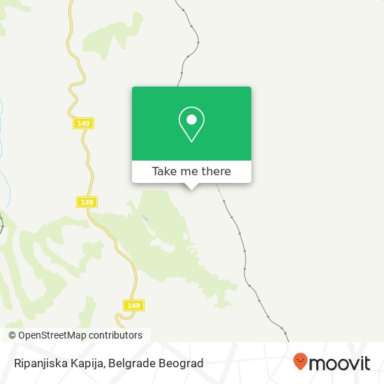 Ripanjiska Kapija map