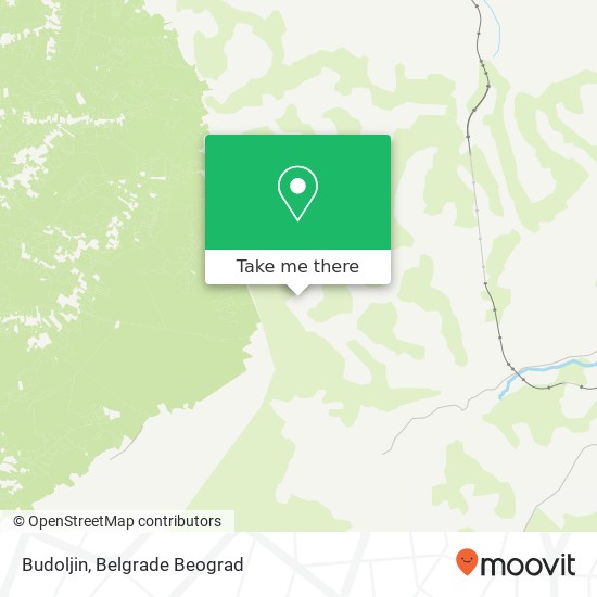 Budoljin map