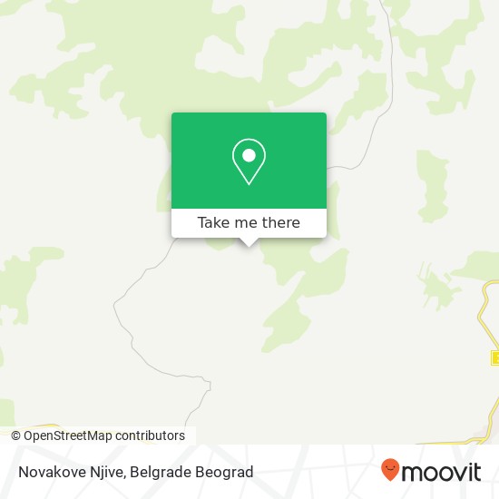 Novakove Njive map