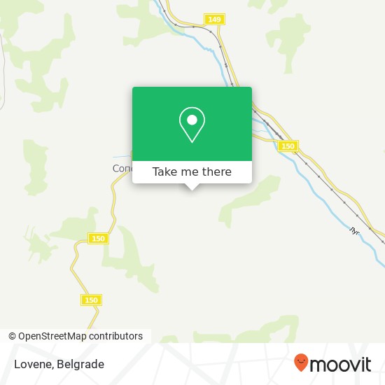 Lovene map