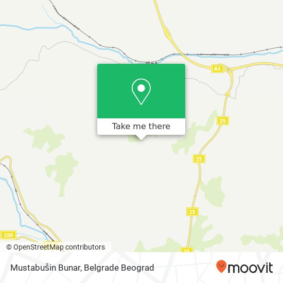 Mustabušin Bunar map