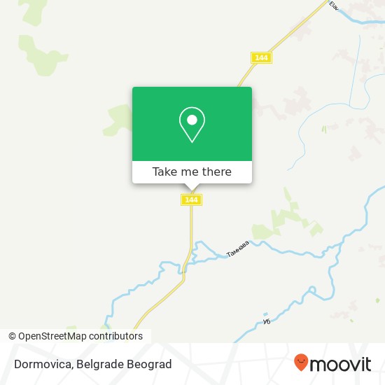 Dormovica map