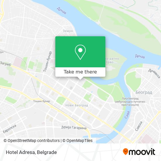 Hotel Adresa map