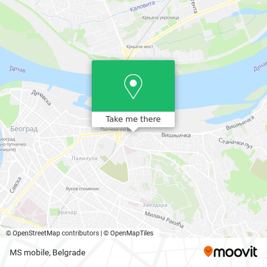 MS mobile map