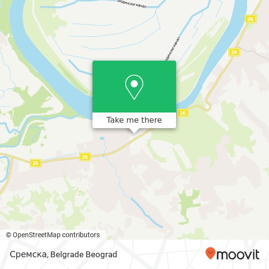 Сремска map