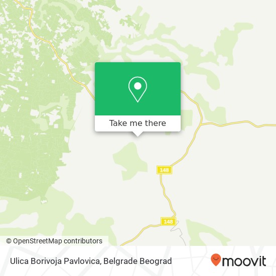 Ulica Borivoja Pavlovica map