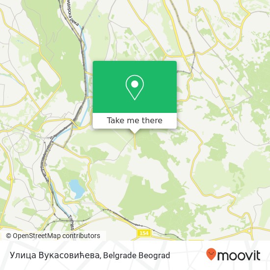 Улица Вукасовићева map