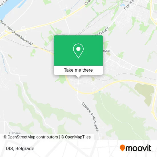 DIS map