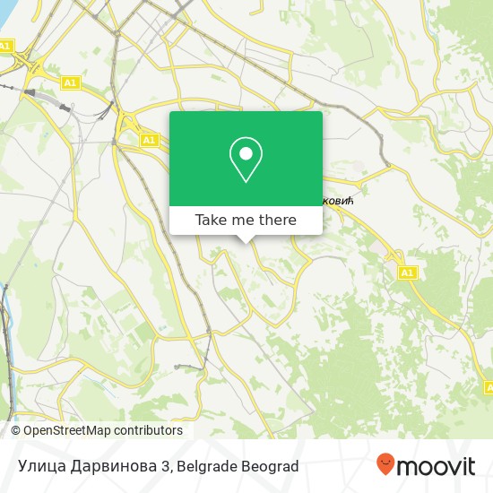 Улица Дарвинова 3 map