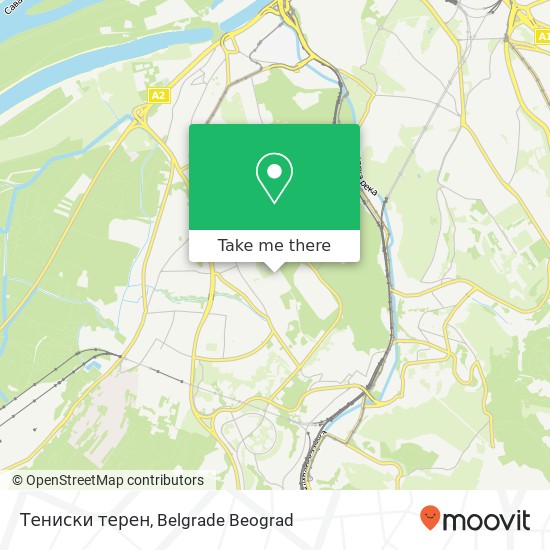 Тениски терен map