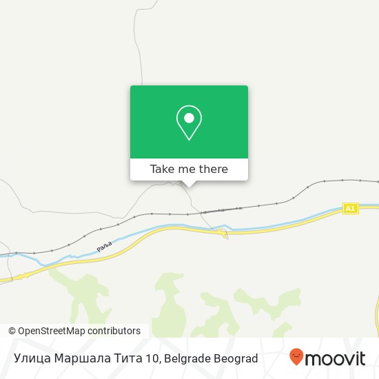 Улица Маршала Тита 10 map