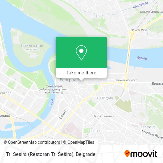 Tri Sesira (Restoran Tri Šešira) map