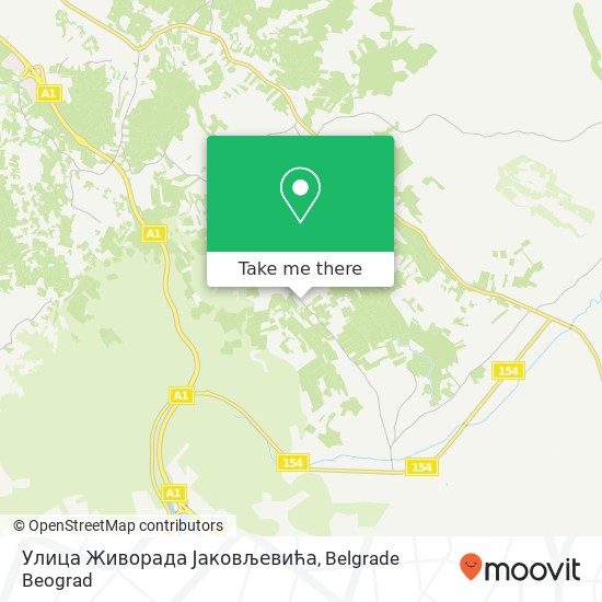 Улица Живорада Јаковљевића map