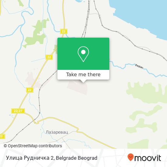 Улица Рудничка 2 map