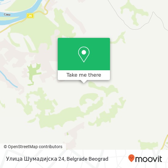 Улица Шумадијска 24 map