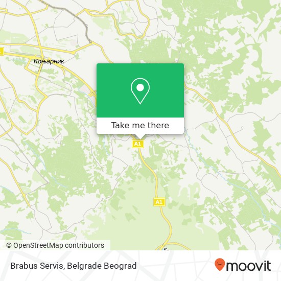 Brabus Servis map