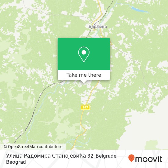 Улица Радомира Станојевића 32 map