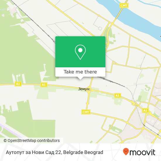 Аутопут за Нови Сад 22 map