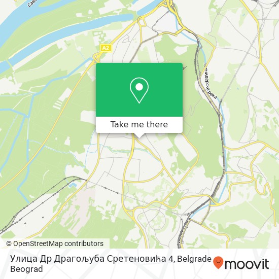 Улица Др Драгољуба Сретеновића 4 map