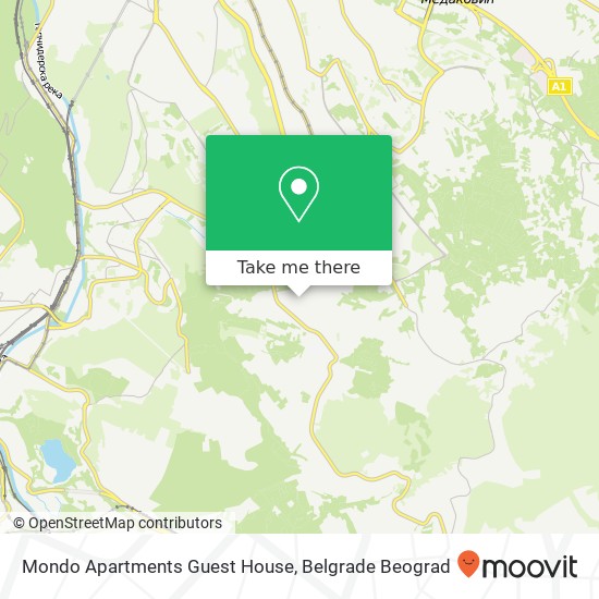 Mondo Apartments Guest House map